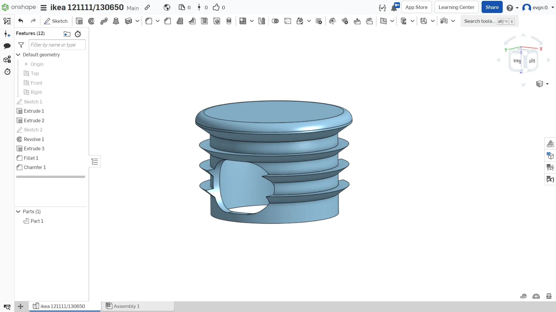 Bộ phận thay thế cho thiết bị gia dụng ikea 121111/130650