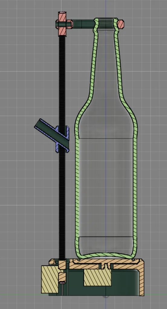 Máy vẽ 2D cho chai thủy tinh MatePlotter