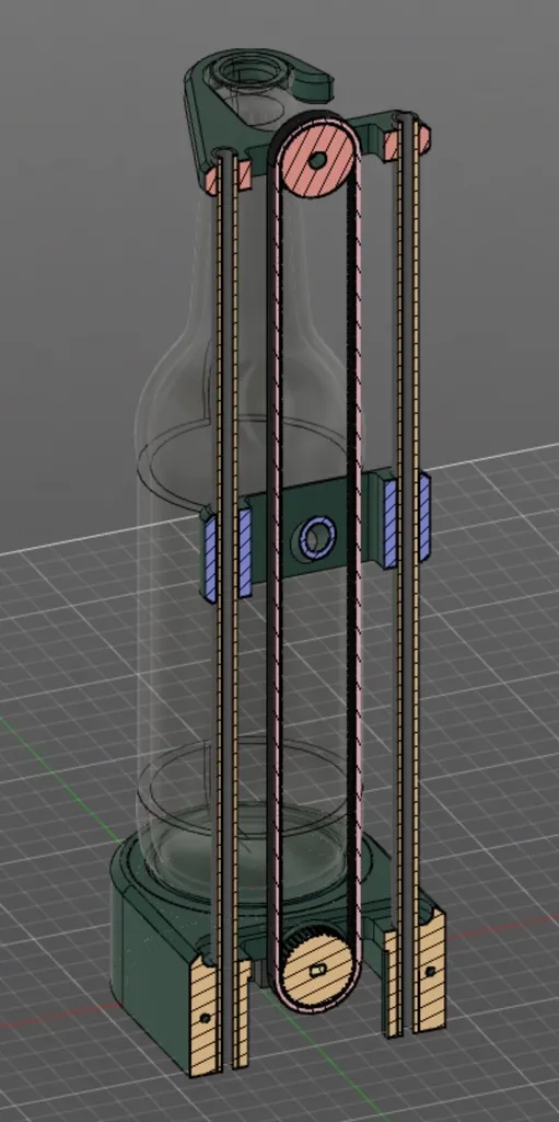 Máy vẽ 2D cho chai thủy tinh MatePlotter