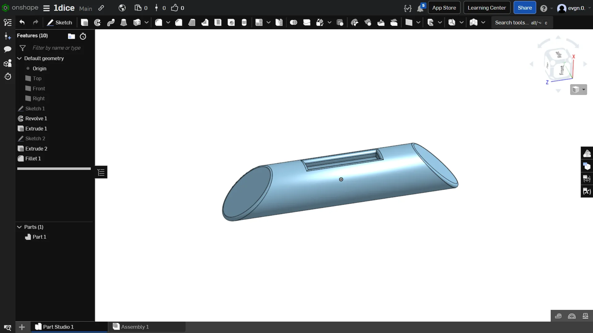 Xúc xắc với một mặt độc đáo cho trò chơi bàn