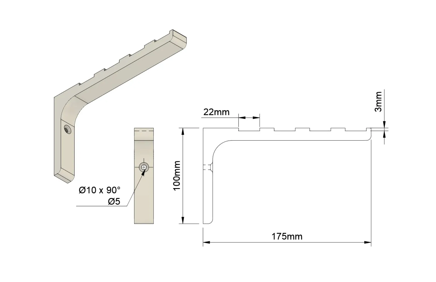 Giá đỡ nhẹ bằng gỗ và nhựa cho không gian sống