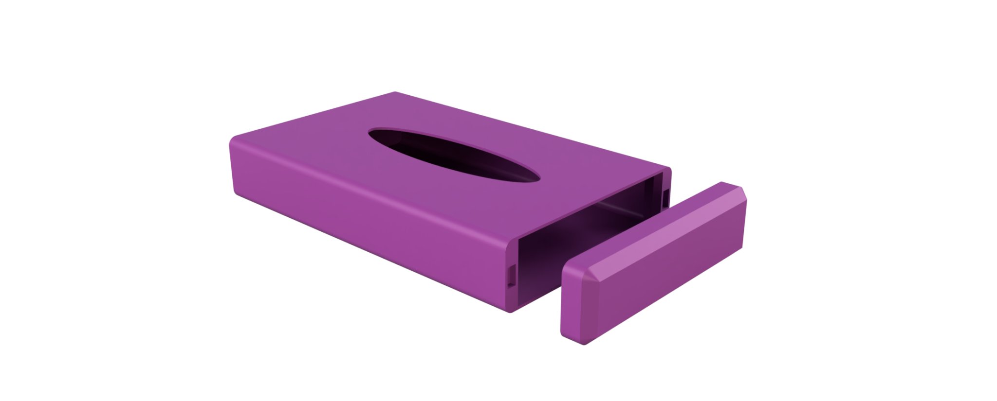 Hộp đựng khăn giấy ô tô gọn nhẹ và tiện lợi