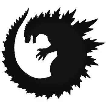 Đế lót ly Godzilla phong cách nghệ thuật độc đáo