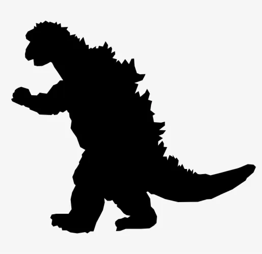 Giá đỡ ly Godzilla phong cách nghệ thuật độc đáo