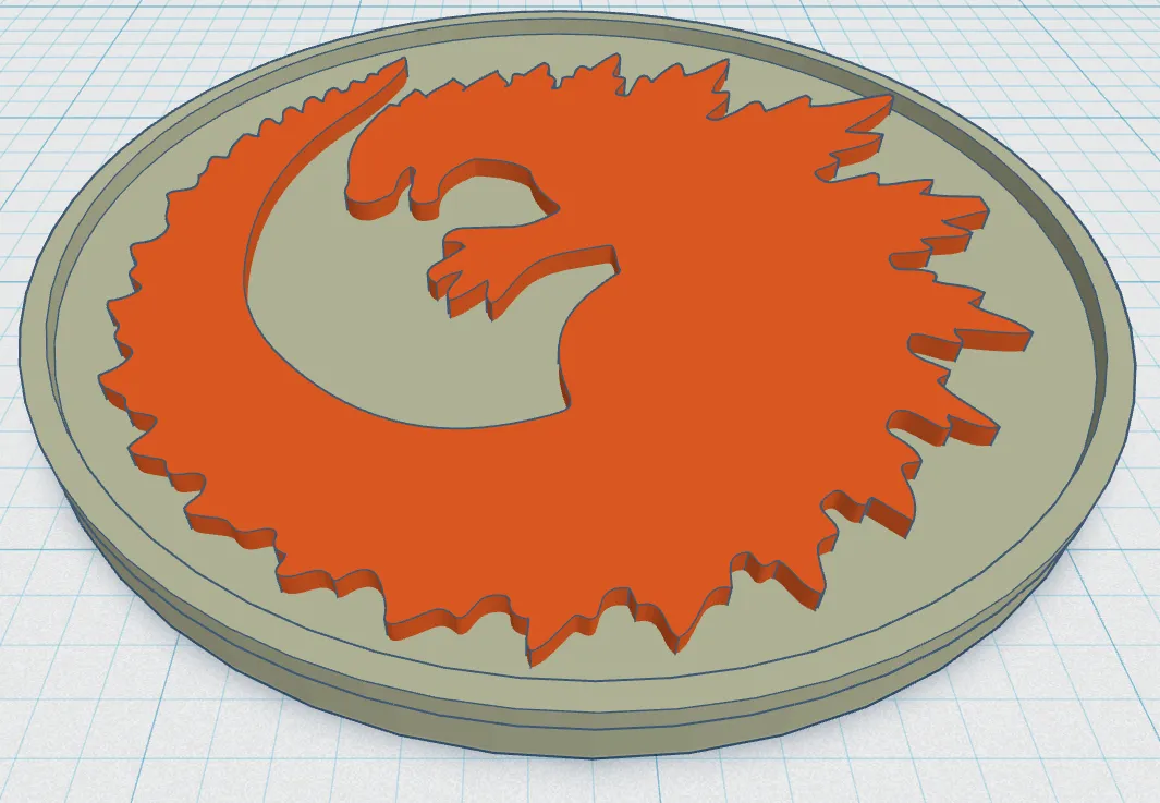 Đế lót ly Godzilla độc đáo cho người yêu điện ảnh