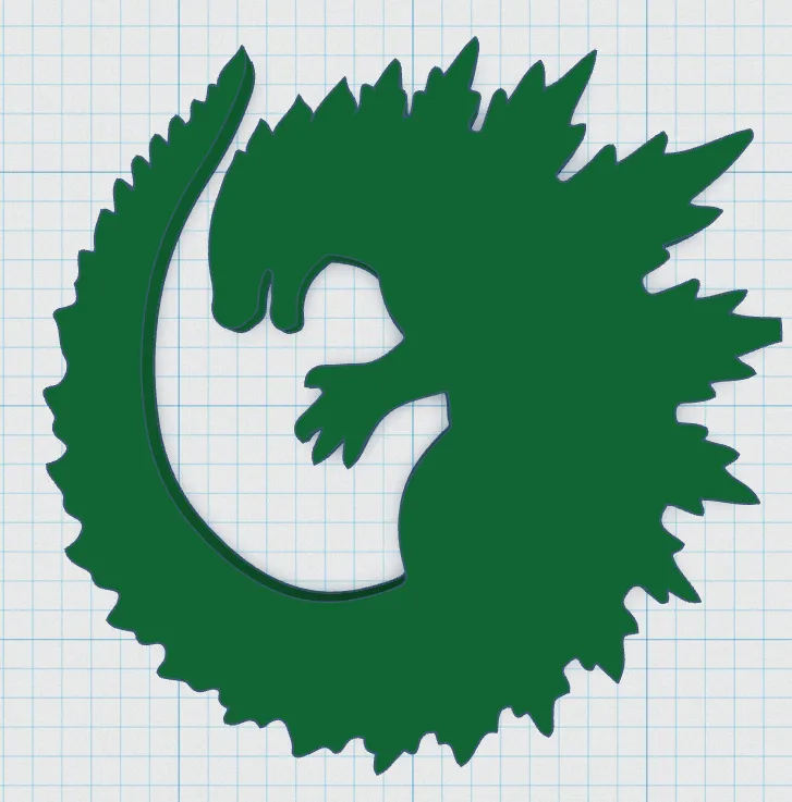 Đế lót ly Godzilla độc đáo cho người yêu điện ảnh