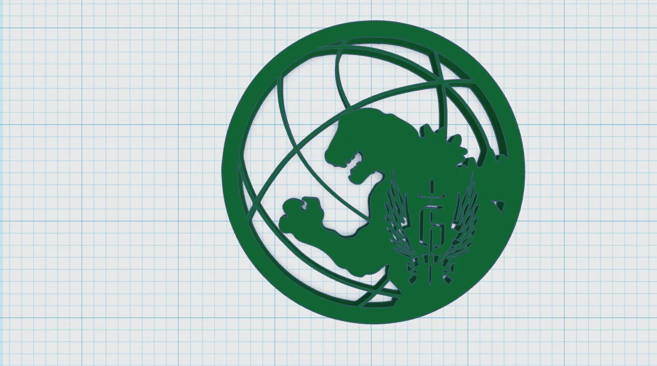 Đế lót ly Godzilla độc đáo và ấn tượng