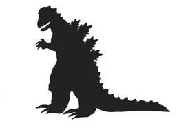 Đế lót ly Godzilla phong cách nghệ thuật độc đáo