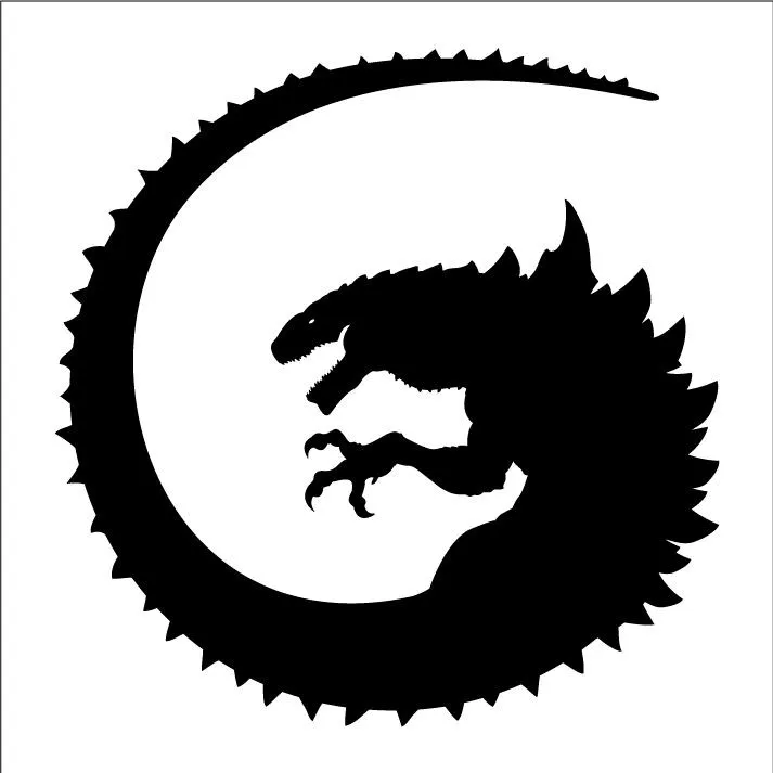 Đế lót ly Godzilla phong cách nghệ thuật độc đáo