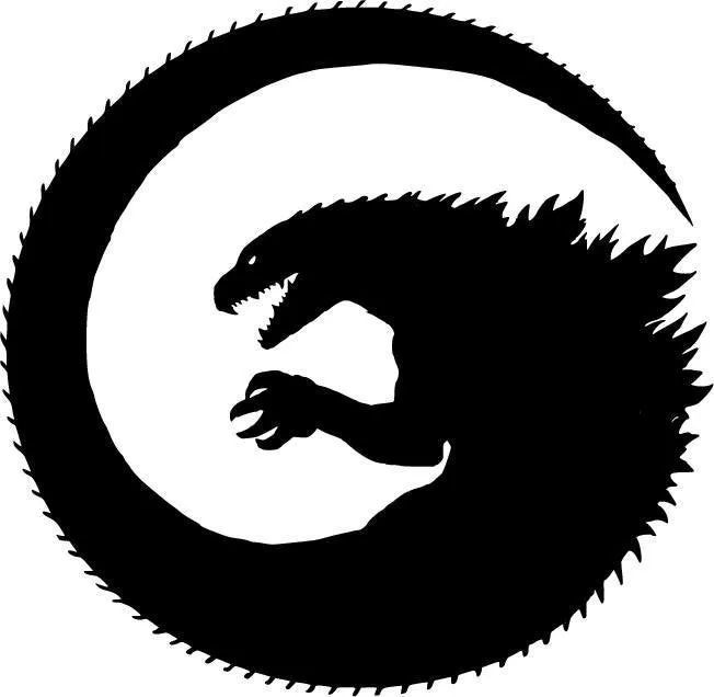 Đế lót ly Godzilla phong cách nghệ thuật thiết kế