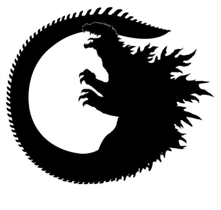 Đế lót ly Godzilla phong cách nghệ thuật độc đáo