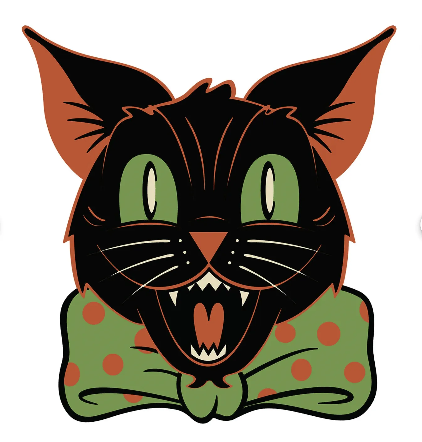 Mô hình mèo quái vật nghệ thuật độc đáo