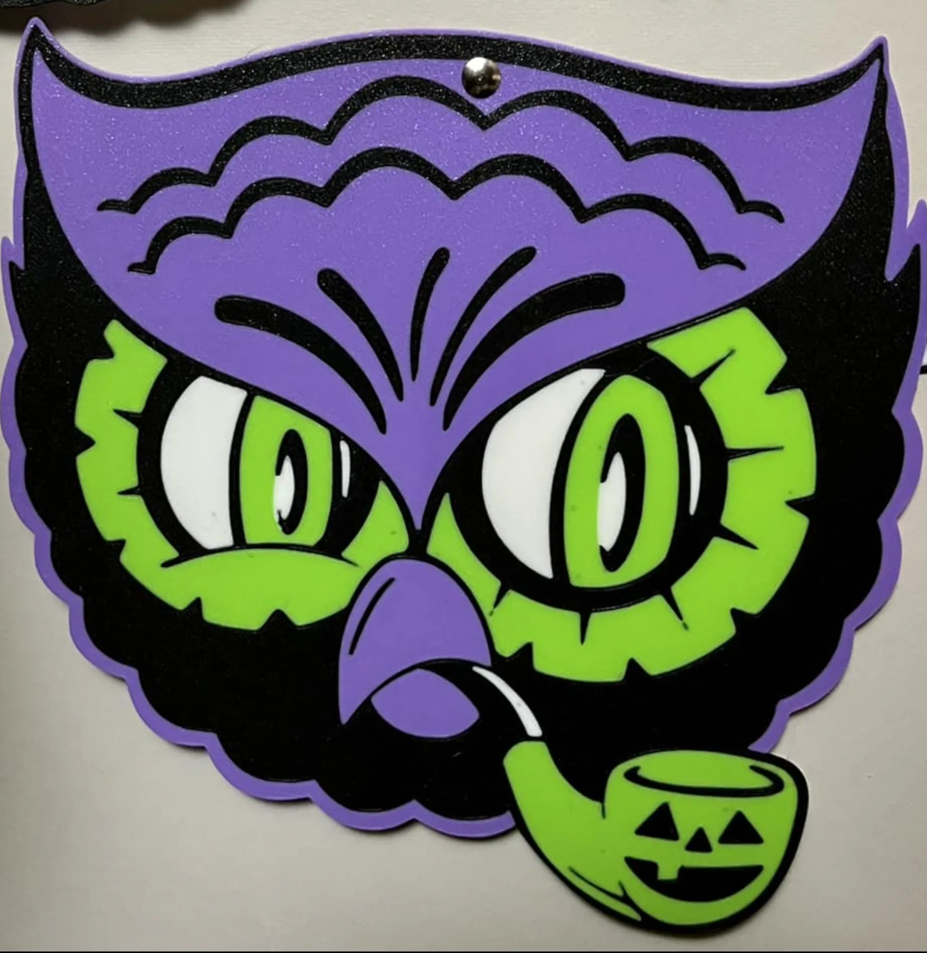 Cú ma quái cho Halloween