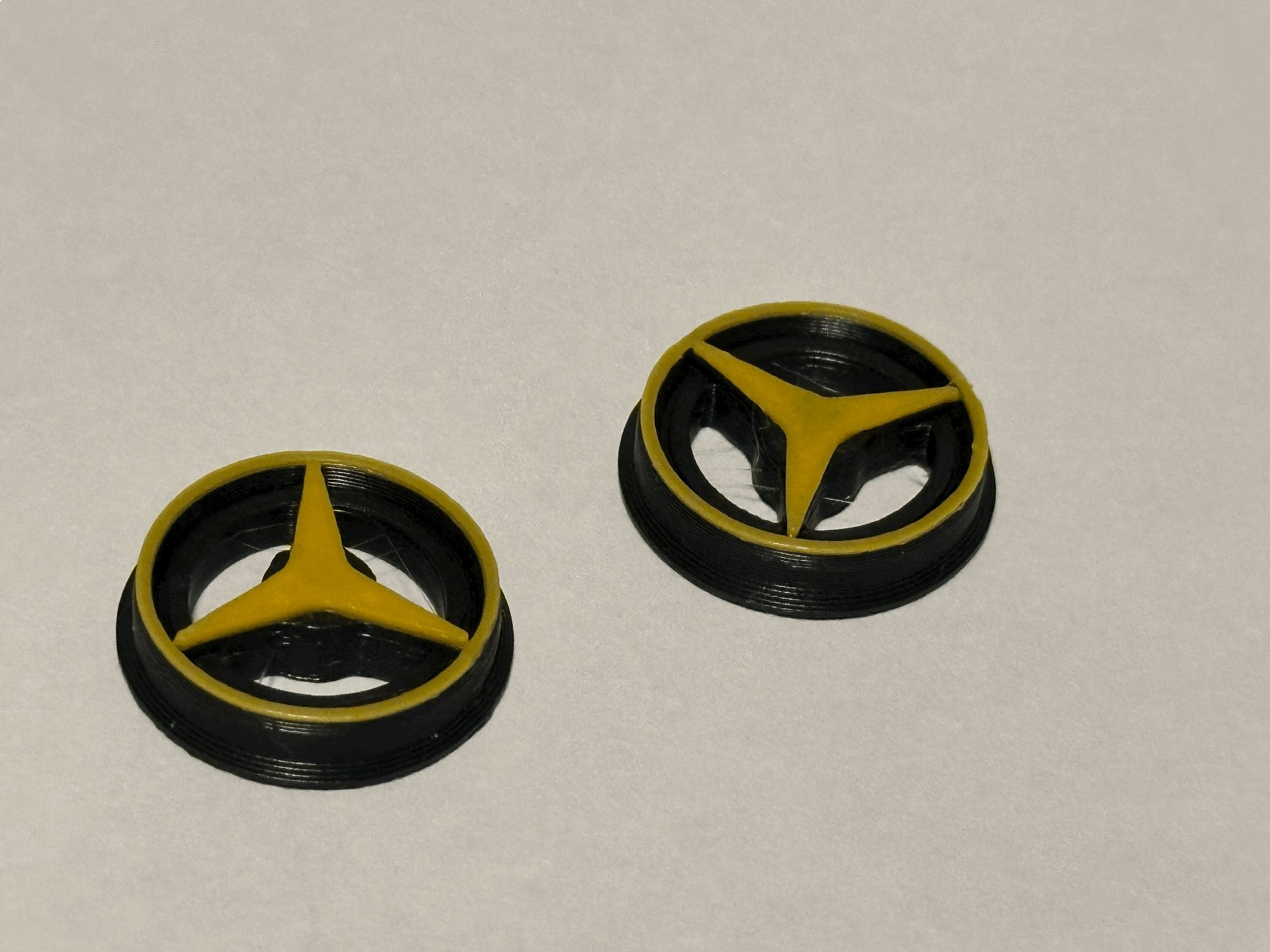 Bánh xe chuyển động filament hình sao Mercedes cho Bambu Lab A1mini