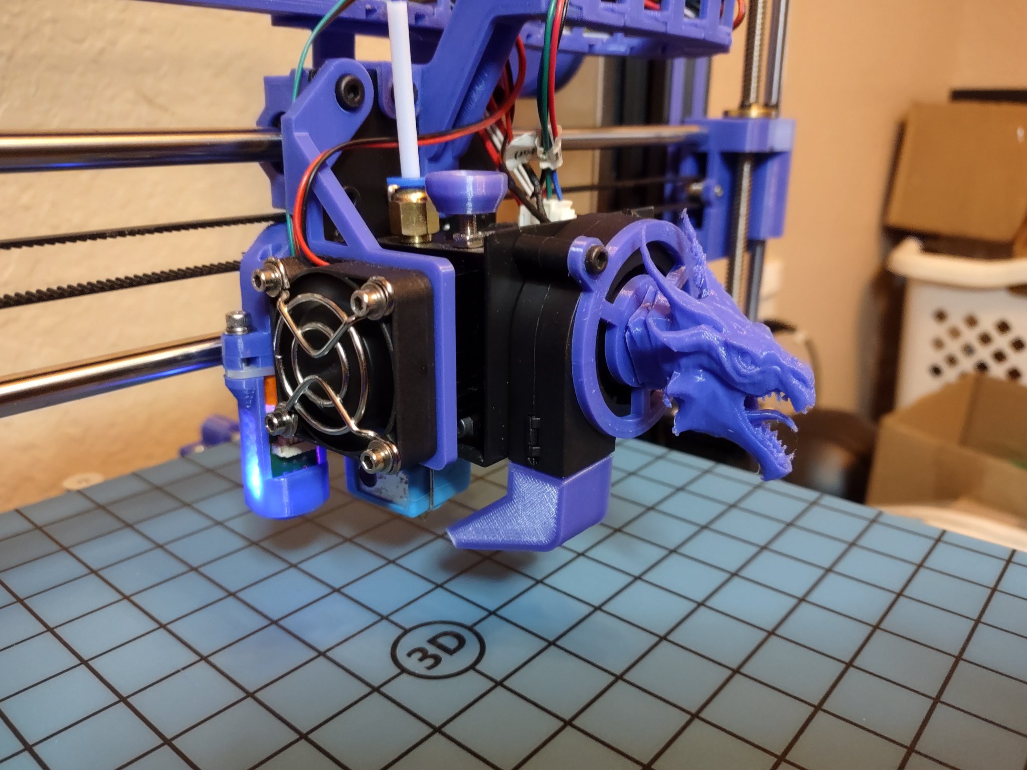 Nắp quạt đầu rồng cho máy in Anet A8 và A8 Plus