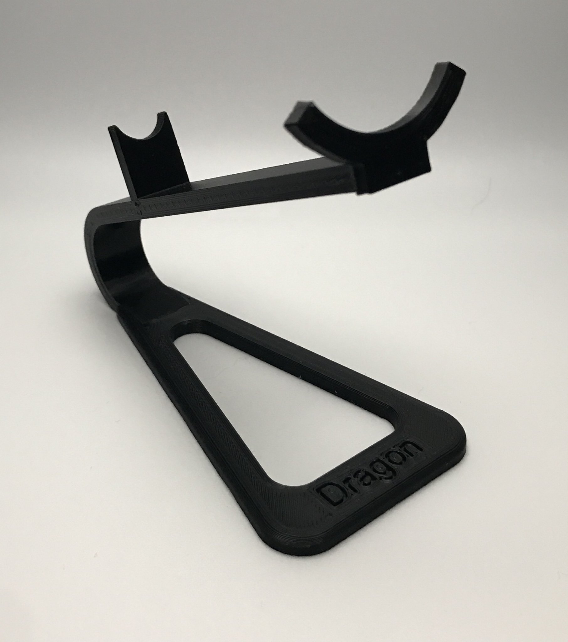 Giá đỡ mô hình SpaceX Dragon và giai đoạn thứ hai