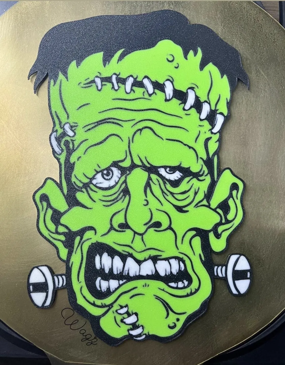 Nhân vật quái vật Freaky Franky độc đáo cho in 3D