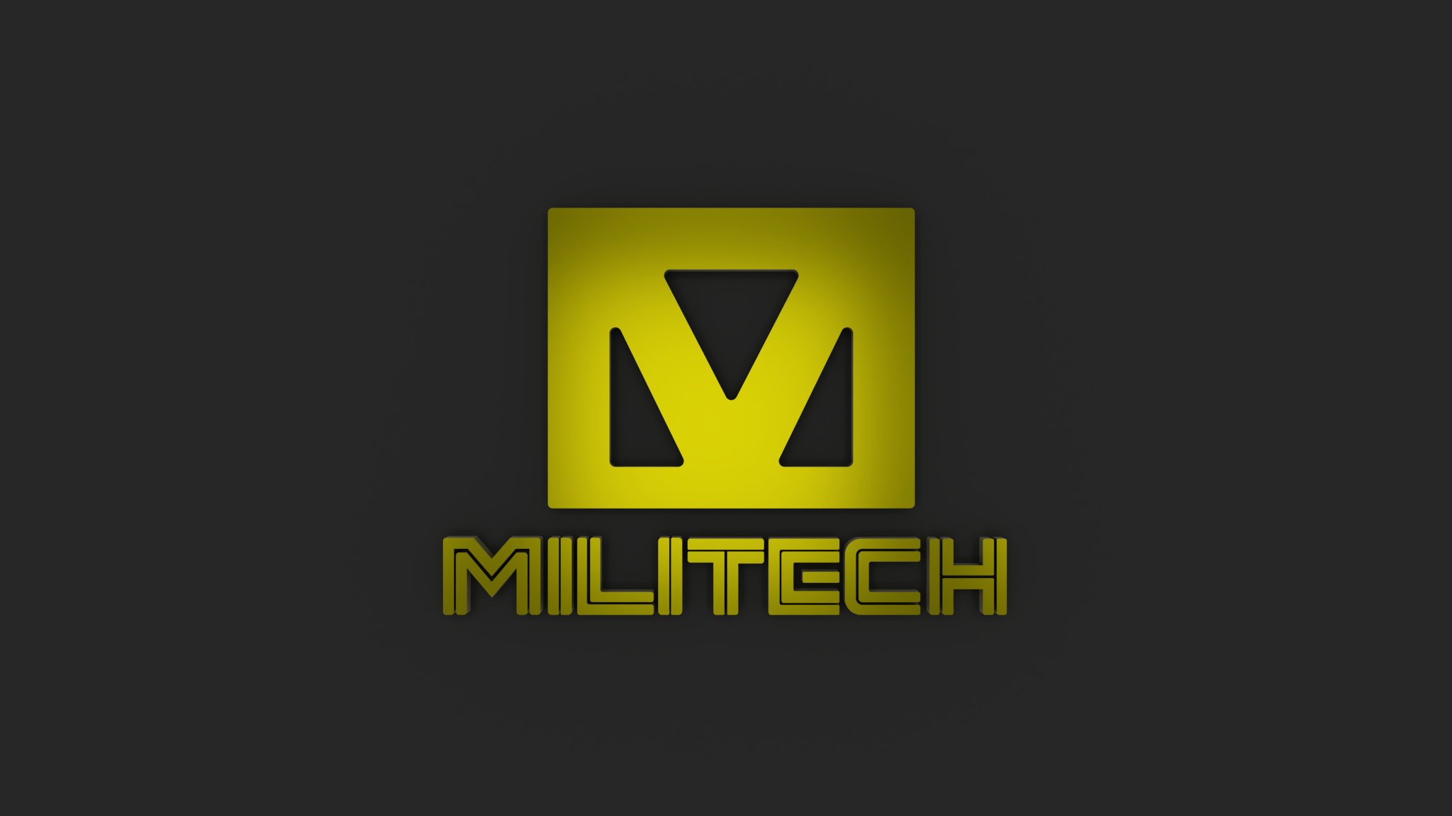 Biểu tượng Militech từ Cyberpunk 2077 cho in 3D