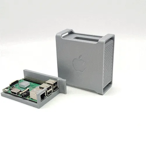 Appleberry G5 - Raspberry Pi 3B / 4B trong vỏ Apple Power Mac G5