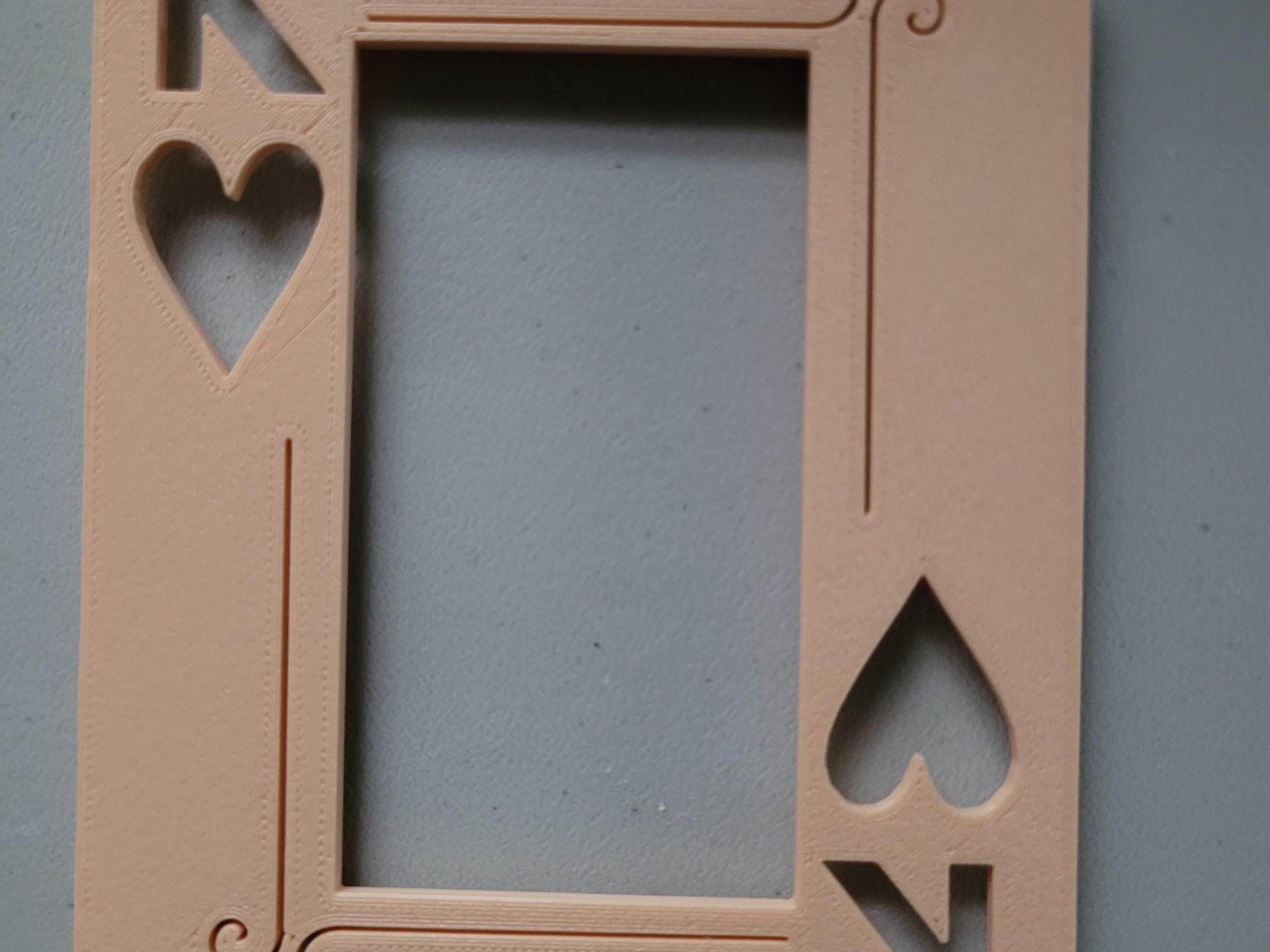 Khung ảnh đơn giản cho thẻ bài chơi