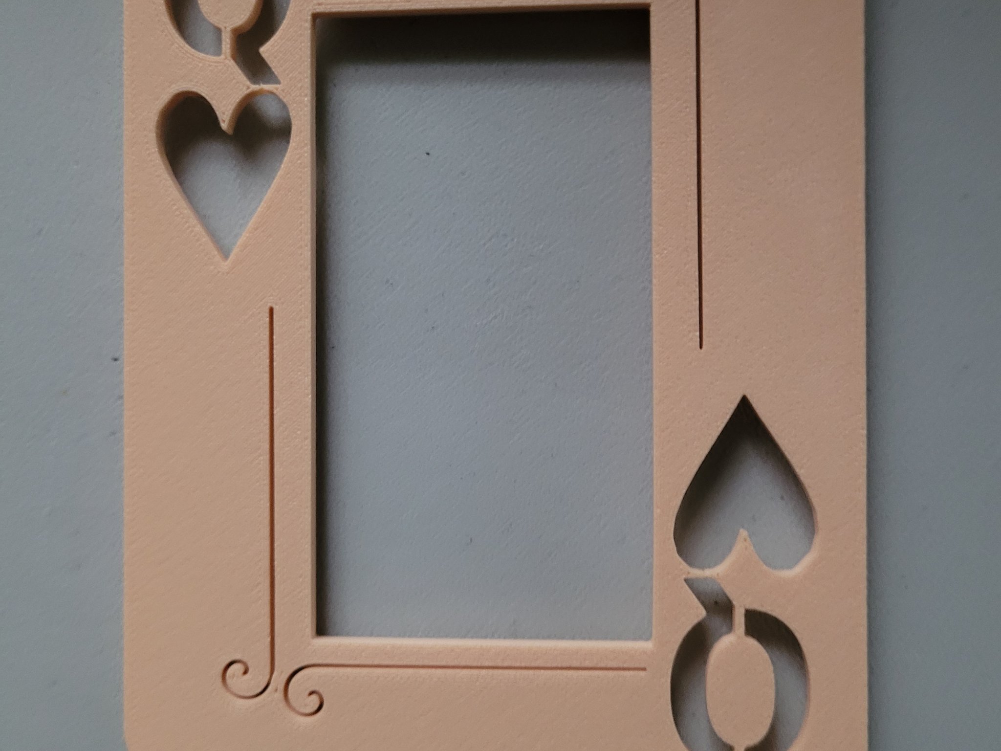 Khung ảnh đơn giản cho thẻ bài chơi