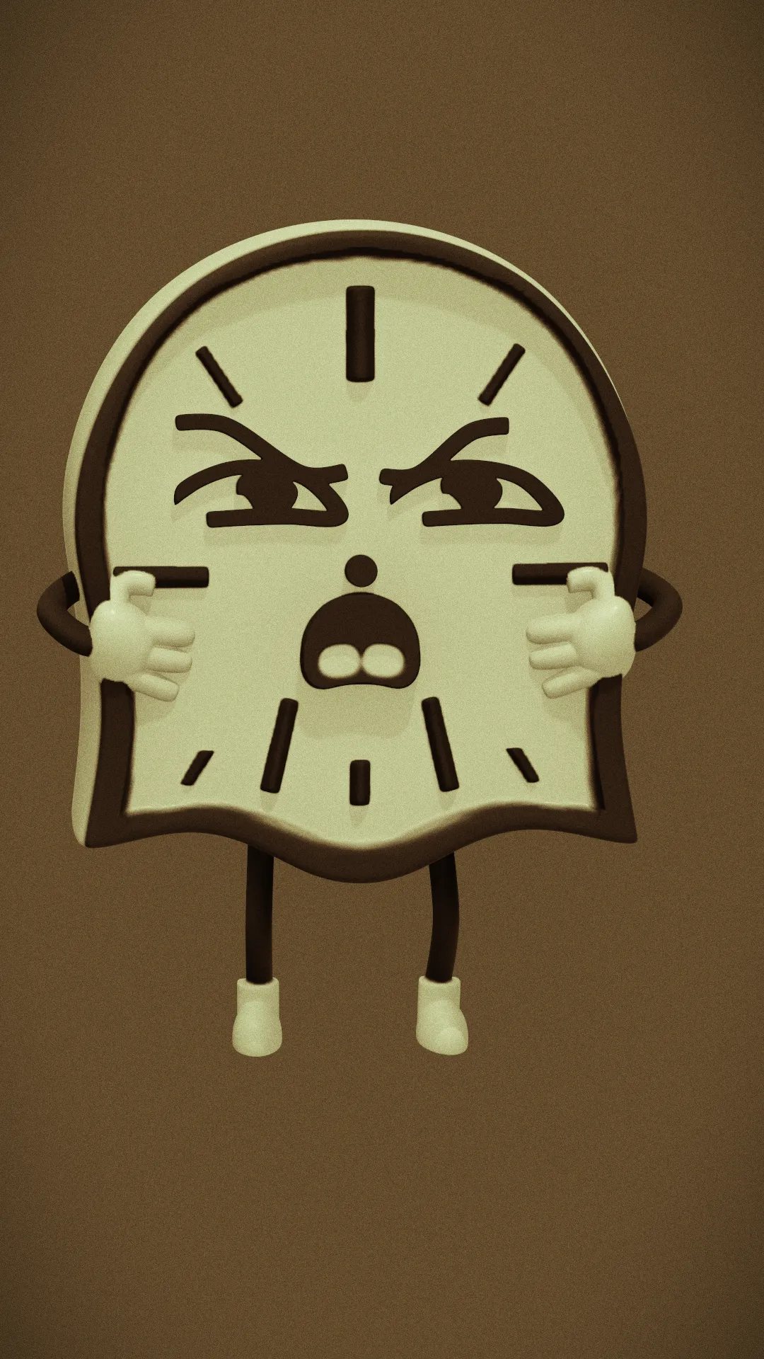 Giá đỡ tường Miss Minutes ma quái từ series Loki