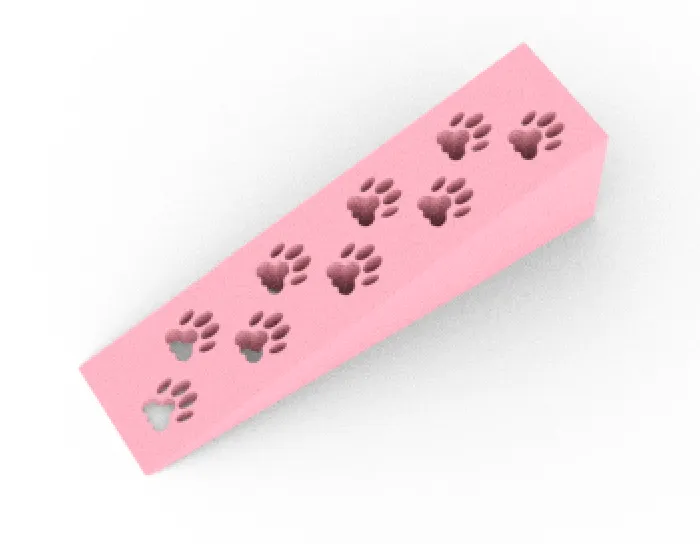 Kẹp cửa hình dấu chân mèo dễ thương