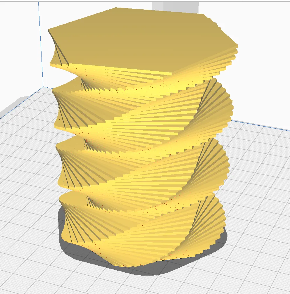 Bình hoa xoắn ốc độc đáo cho không gian sống và làm việc
