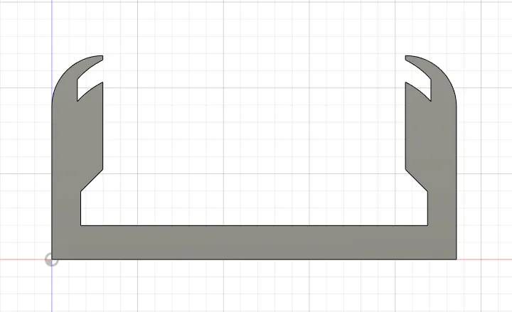 Giá đỡ đèn LED cho băng LED 10mm