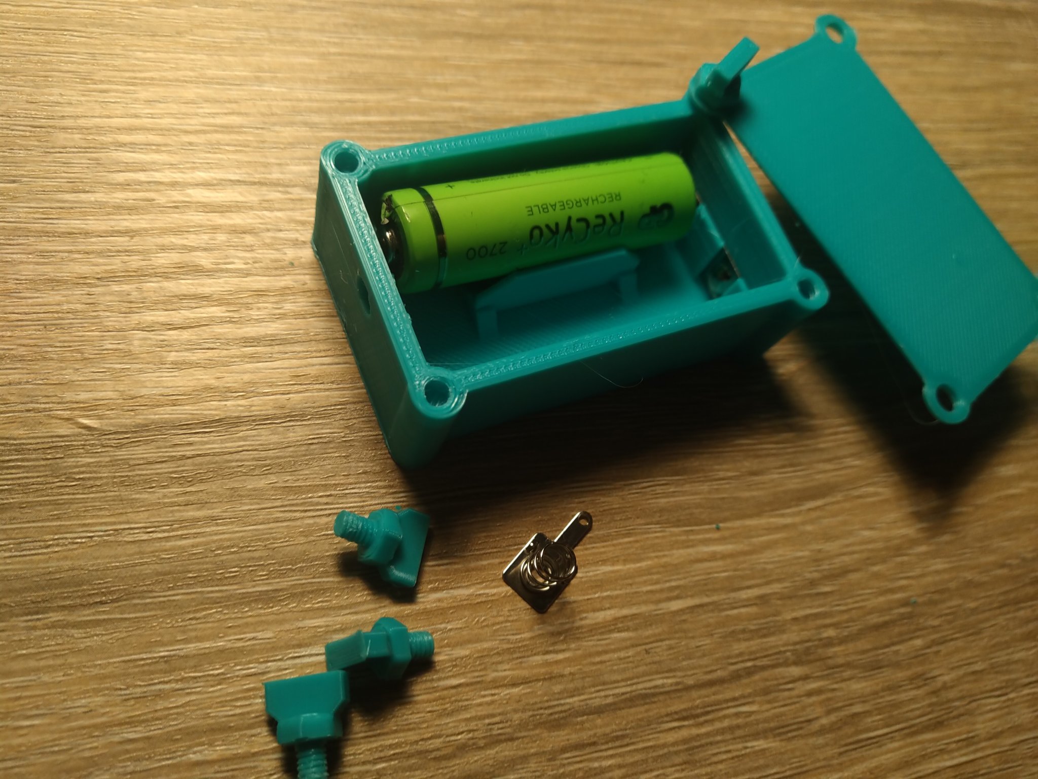 Giá đỡ pin AA - Hộp nguồn điện