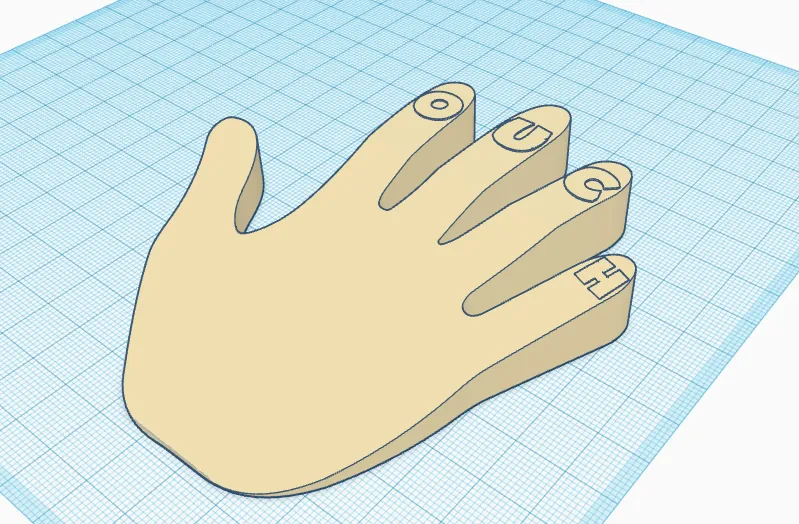 Đồ chặn cửa hình bàn tay hài hước cho cuộc thi