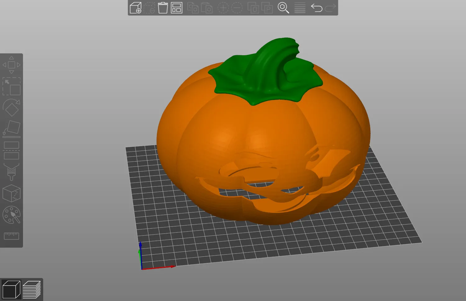 Citrouille lumineuse Halloween 200mm cho cửa sổ