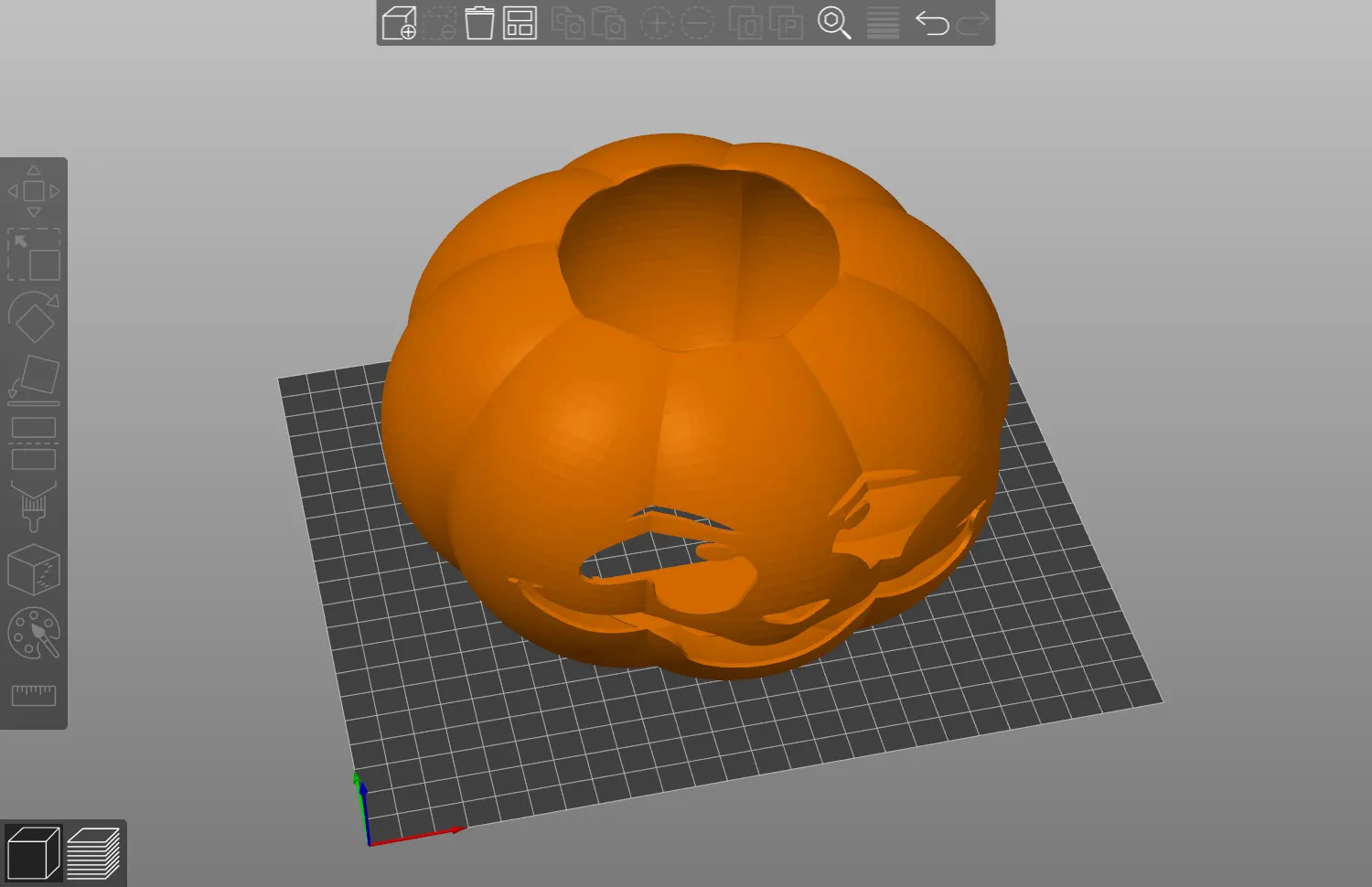 Citrouille lumineuse Halloween 200mm cho cửa sổ