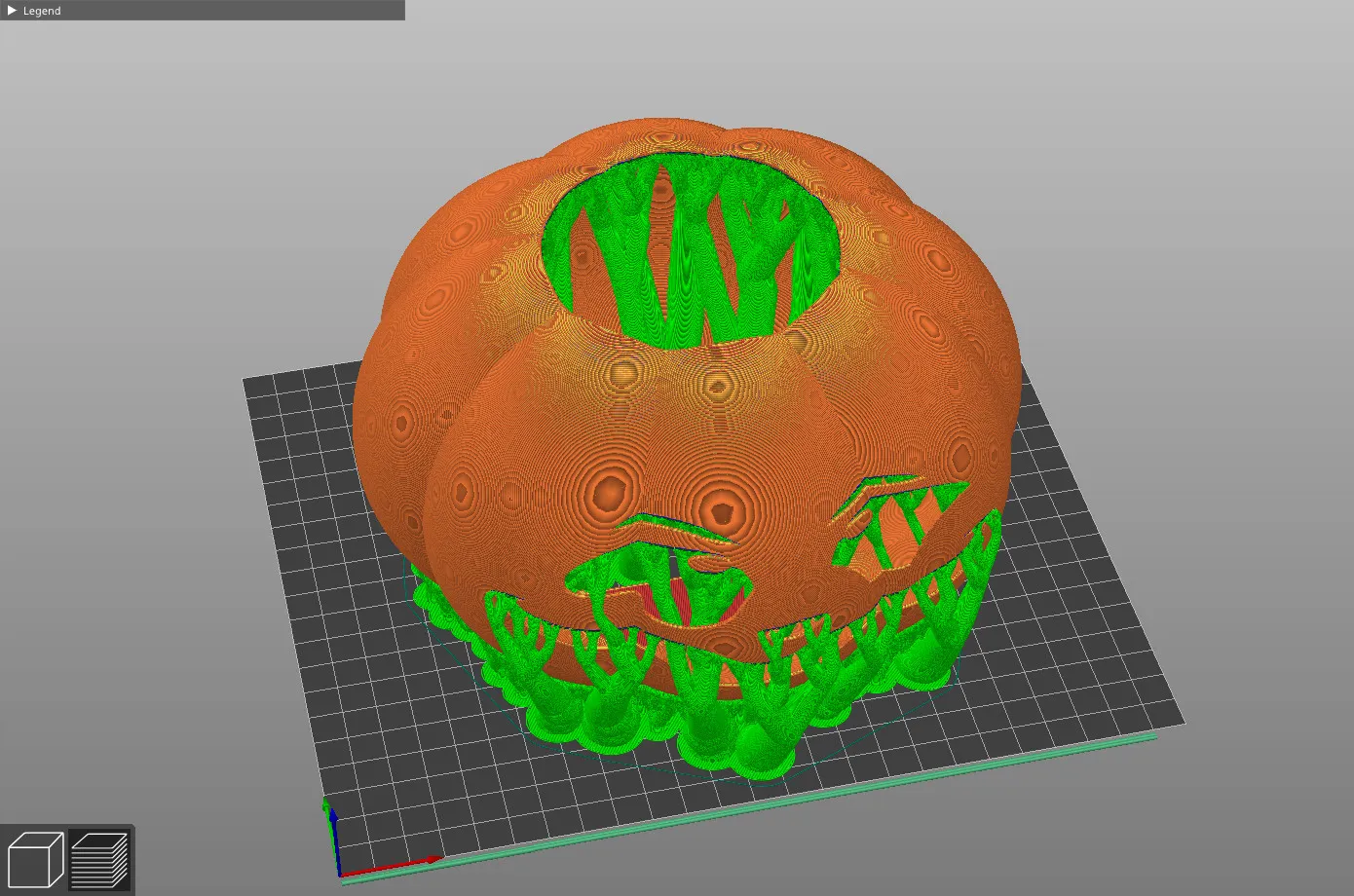 Citrouille lumineuse Halloween 200mm cho cửa sổ