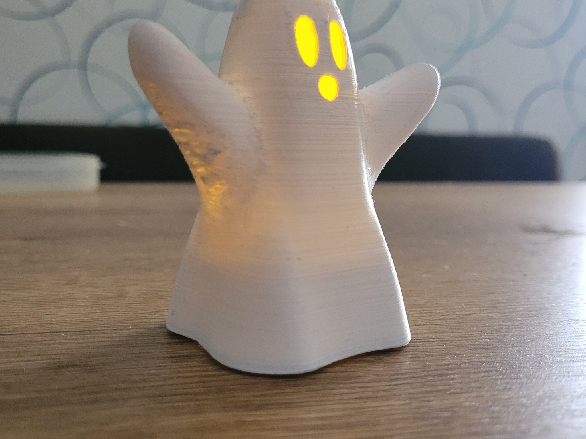 Ma Halloweenn với đế đèn LED 90mm