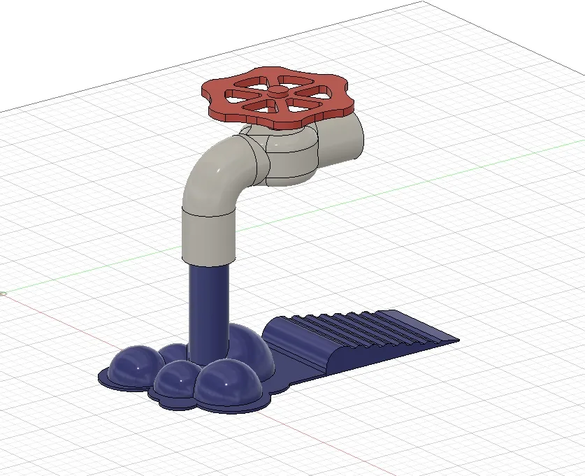 Cụng cửa chống đỡ nước máy
