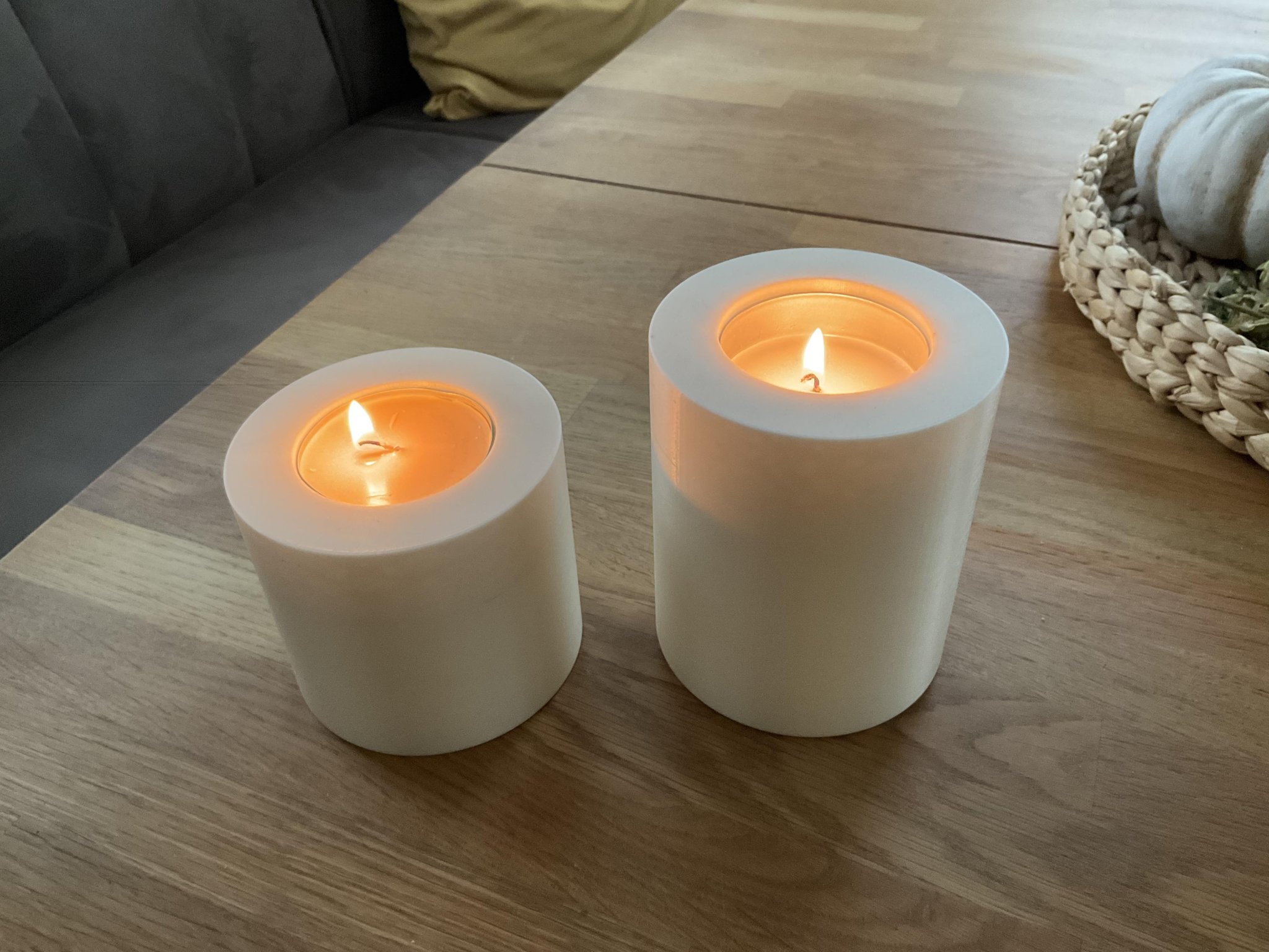 Giá đỡ nến Teelicht cho nến lớn và nhỏ