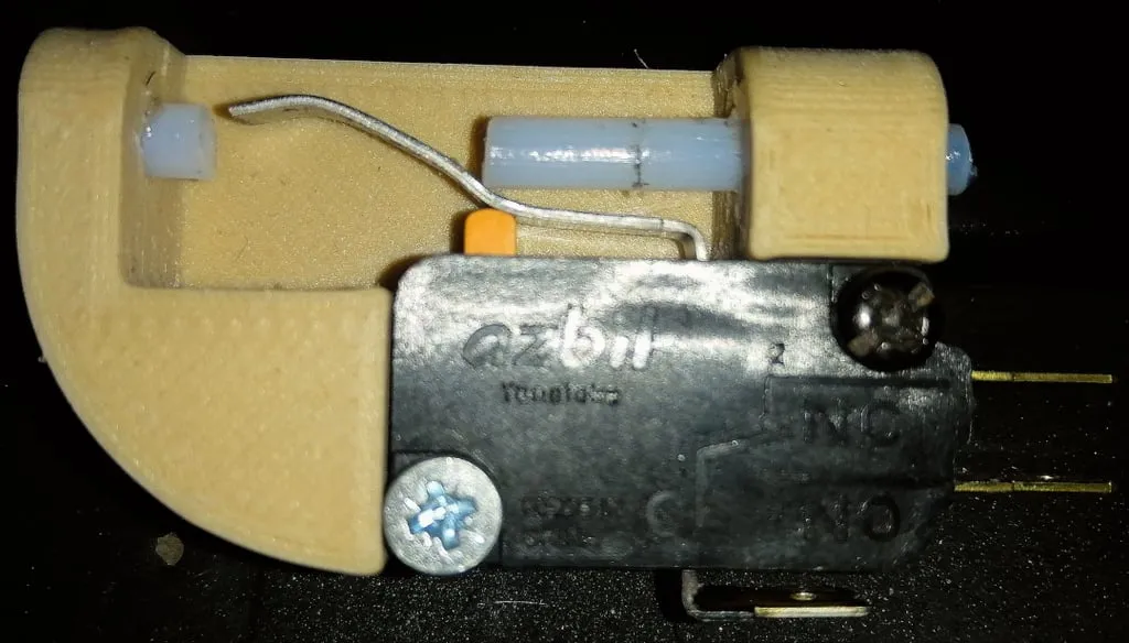 Cảm biến phát hiện hết filament cho ống PTFE tự chế