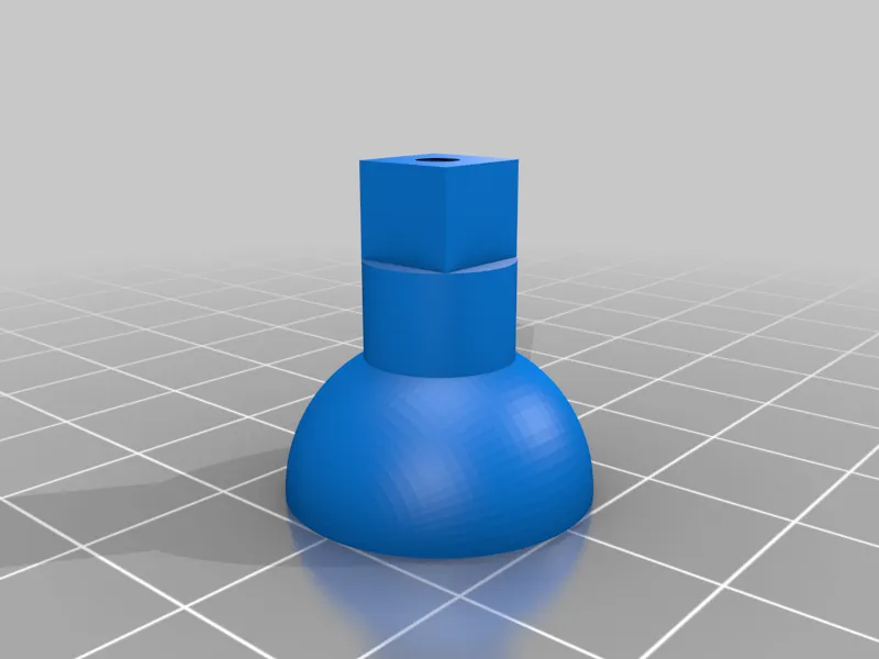 Quả bóng in 3D chia thành 2 phần cho máy in 3Deddy TFT24 V1.1