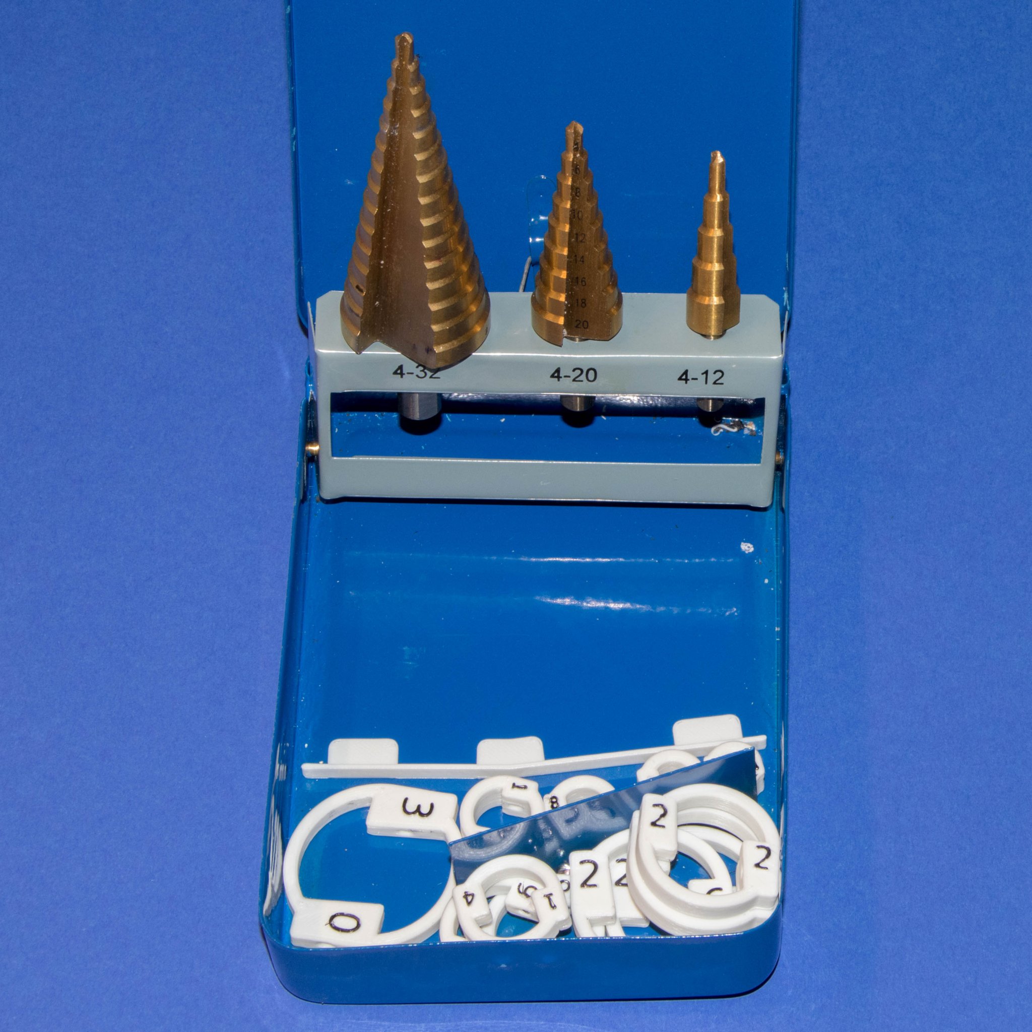 Bộ chặn cho mũi khoan bước 4-12, 4-20 và 4-32 mm