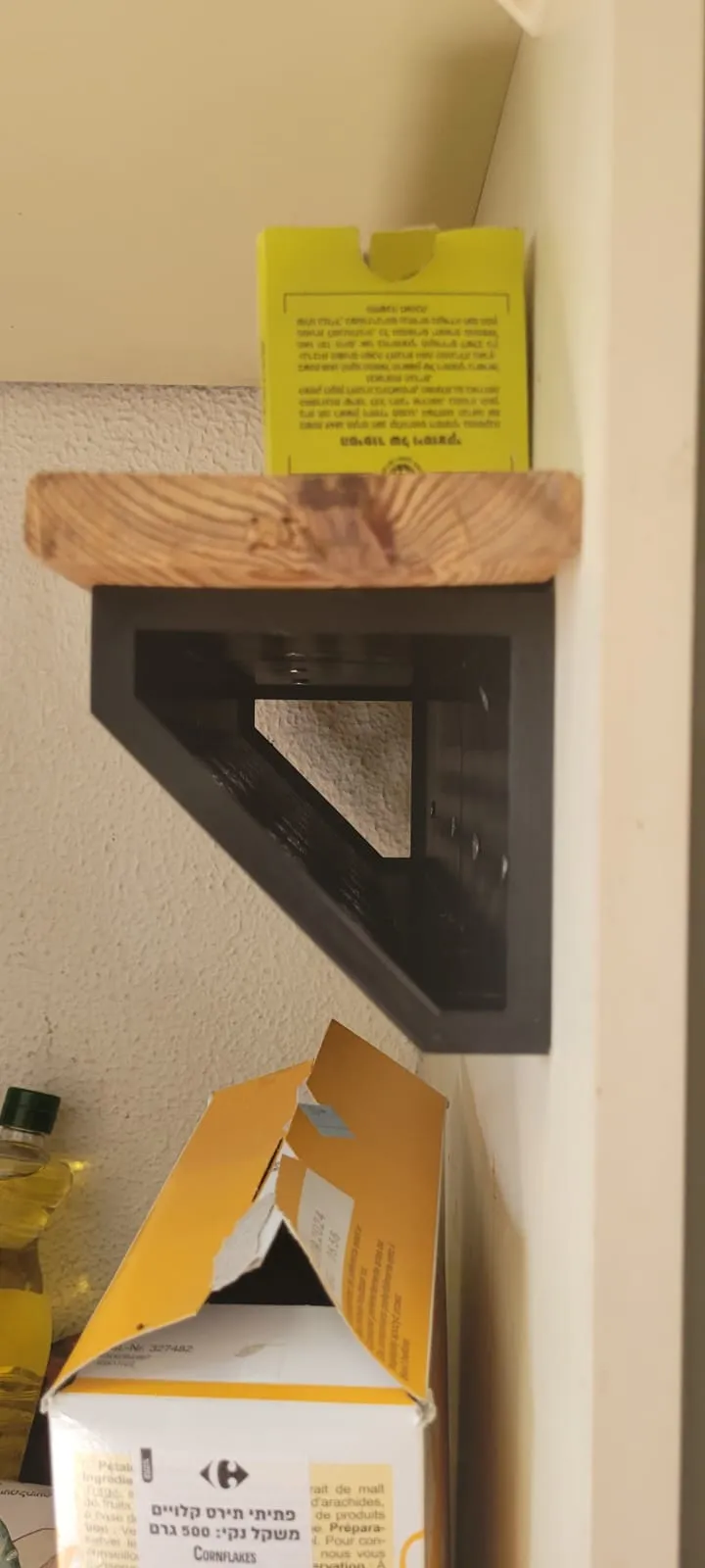 Giá treo kệ 90 độ với không gian lưu trữ túi siêu thị