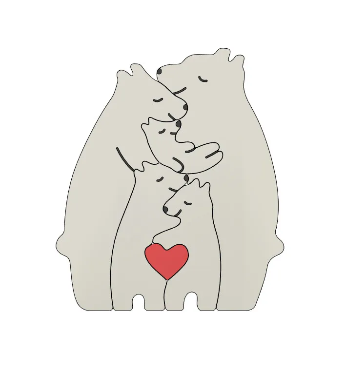 5 Gấu Bông Ôm Chặt Trong Tình Yêu