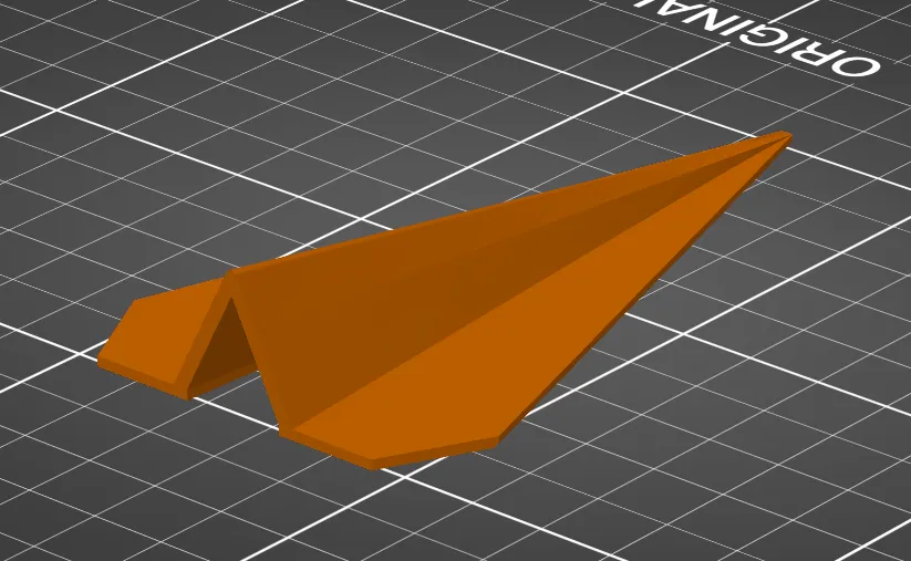 Chặn cửa hình máy bay giấy độc đáo