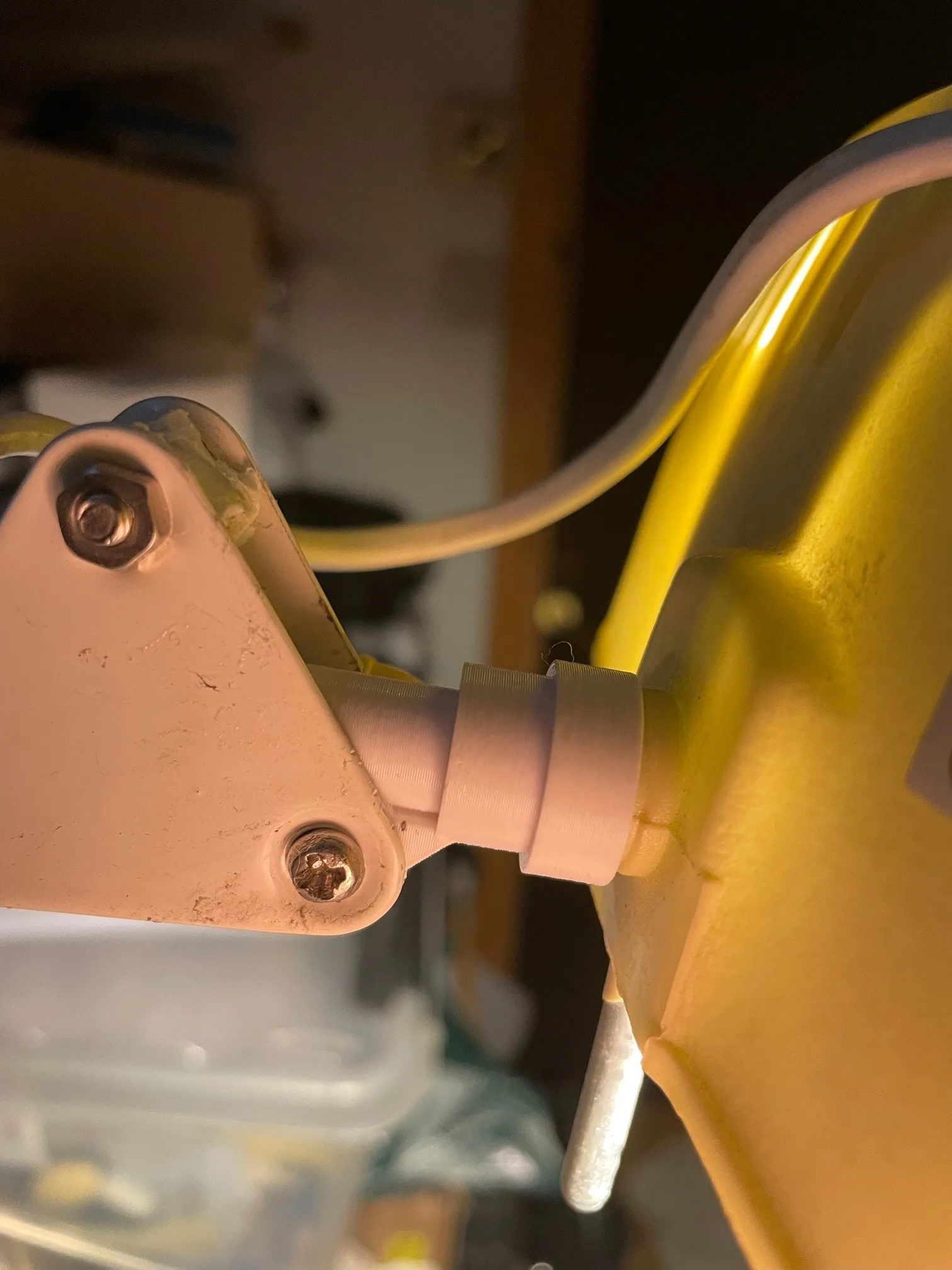 Gá lắp đèn phóng đại bằng nhựa cho giá đỡ kim loại