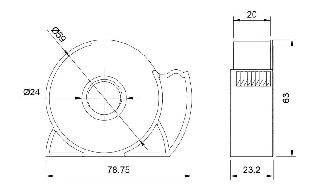 Giá đỡ băng keo văn phòng nhỏ gọn