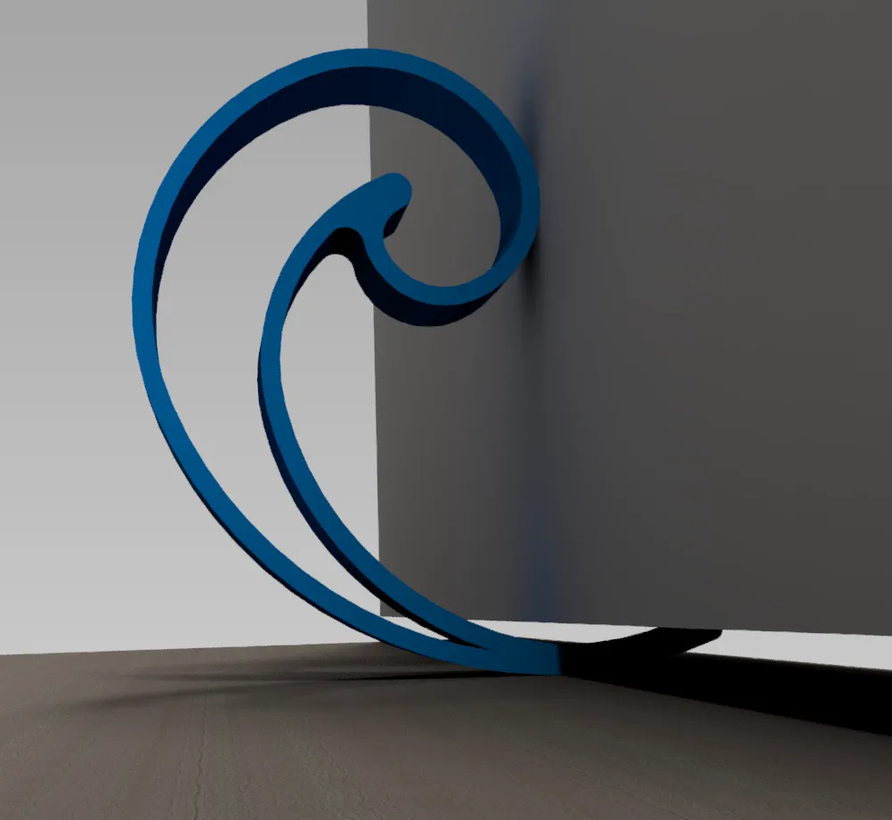 Giá đỡ cửa hình xoắn ốc Fibonacci