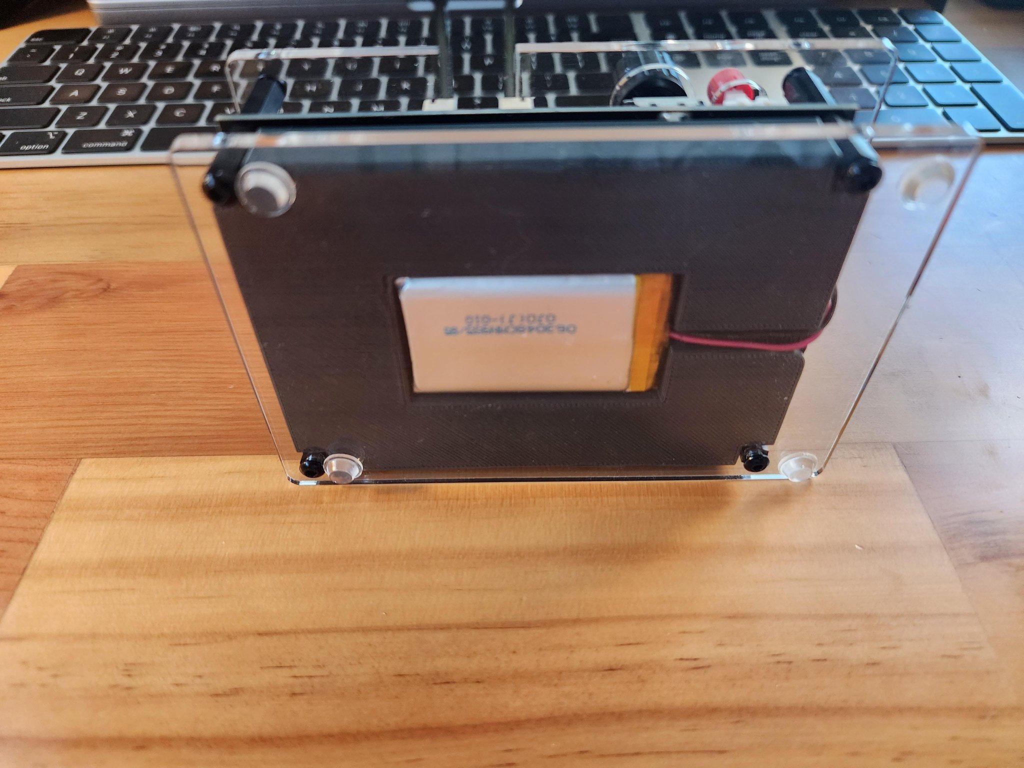 Giá đỡ pin LiPo 3.7V cho bo mạch Morserino