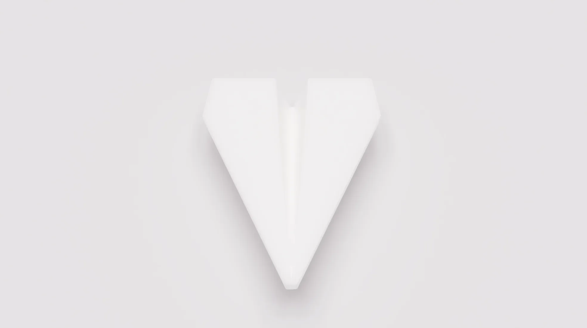 Chặn cửa hình máy bay giấy dễ in không cần hỗ trợ