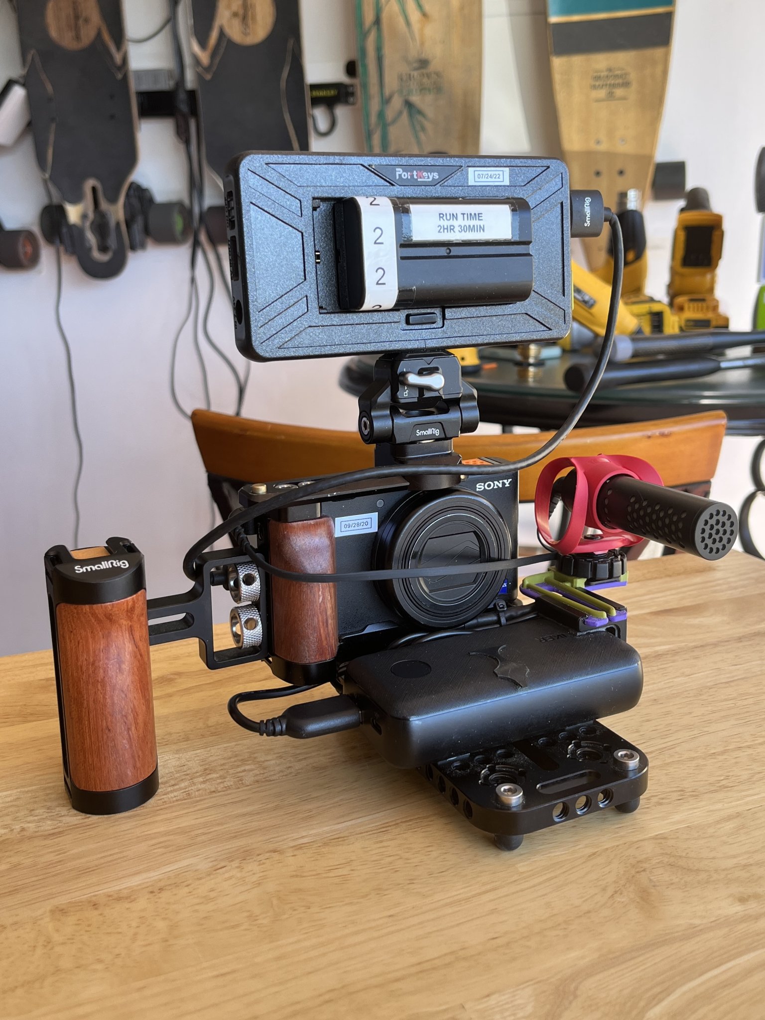 Bộ chuyển đổi gắn lạnh Camera di chuyển mic Rode