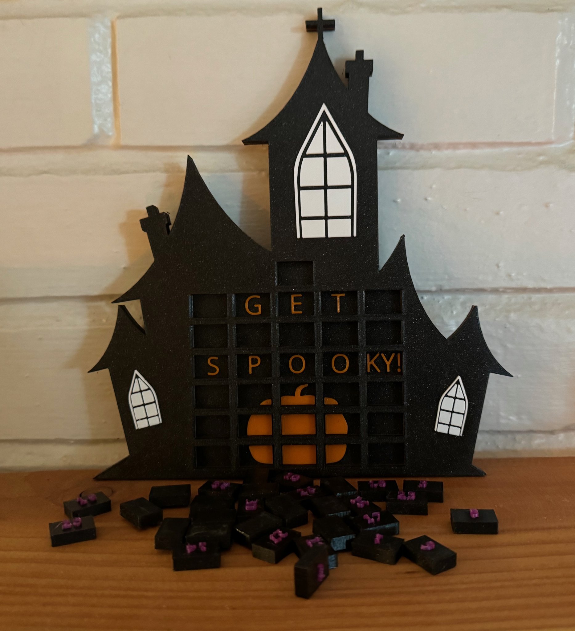 Lịch đếm ngược Halloween với thông điệp thú vị